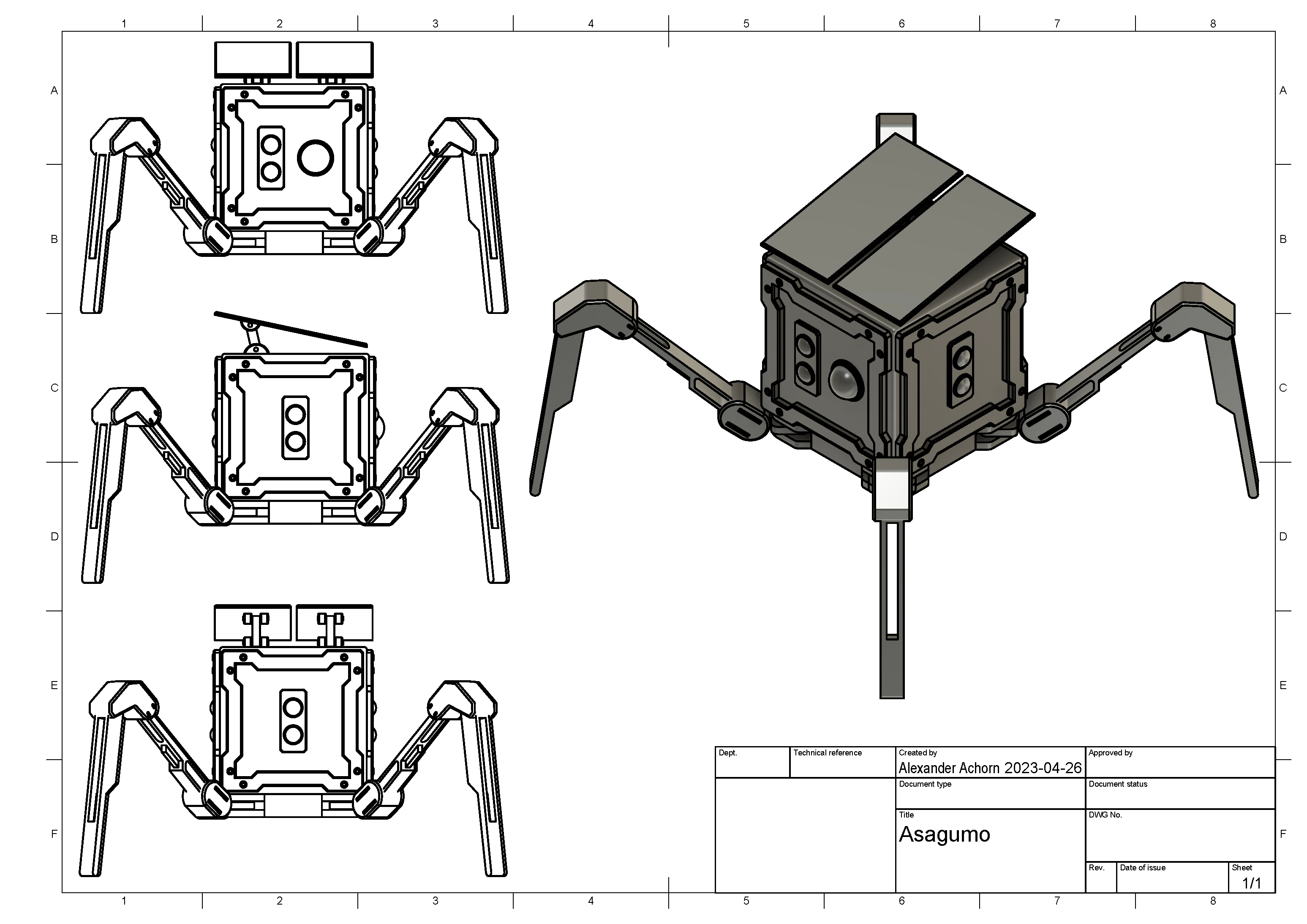 Asagumo Drawing